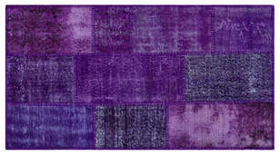 Apex Patchwork Unique Mor 26200 080 cm X 150 cm (1)
