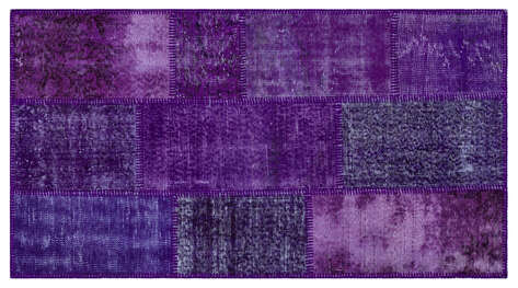 Apex Patchwork Unique Mor 26200 080 cm X 150 cm - 1