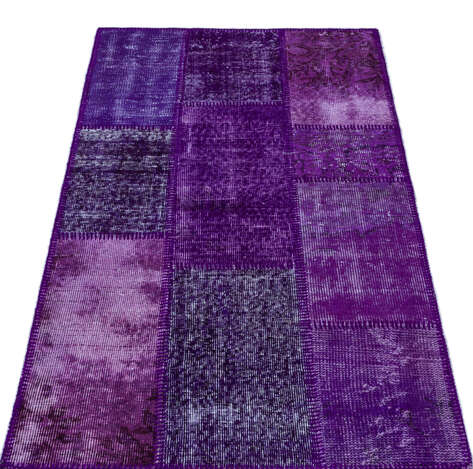 Apex Patchwork Unique Mor 26200 080 cm X 150 cm - 3