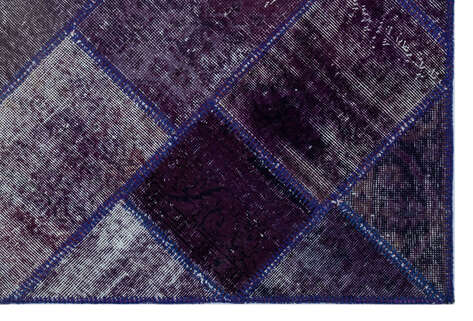 Apex Patchwork Unique Mor 26251 120 cm X 180 cm - 4