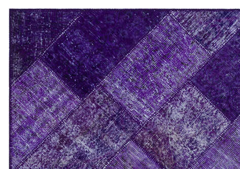Apex Patchwork Unique Mor 26292 160 cm X 230 cm - 5