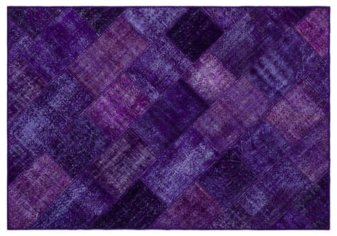 Apex Patchwork Unique Mor 26316 160 cm X 230 cm - 1