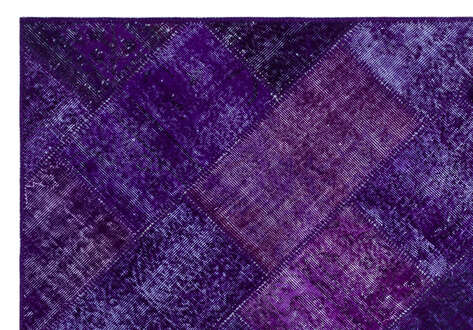 Apex Patchwork Unique Mor 26316 160 cm X 230 cm - 5