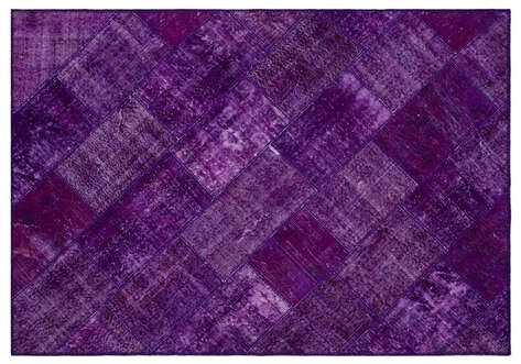 Apex Patchwork Unique Mor 26322 160 cm X 230 cm - 1