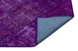 Apex Patchwork Unique Mor 26322 160 cm X 230 cm (2)