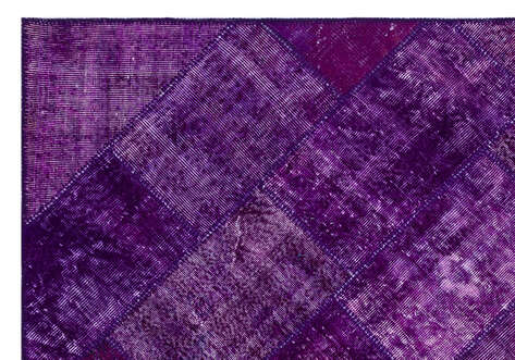 Apex Patchwork Unique Mor 26322 160 cm X 230 cm - 5