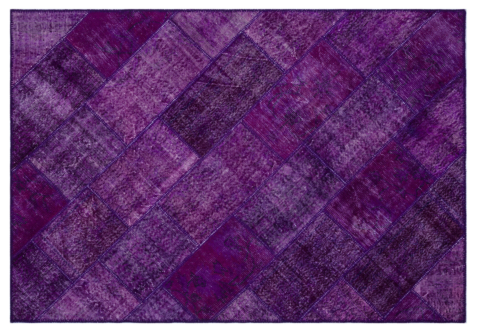 Apex Patchwork Unique Mor 26389 160 cm X 230 cm