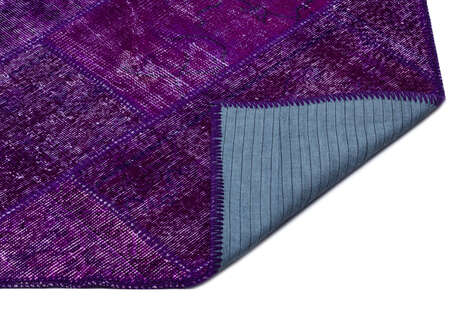 Apex Patchwork Unique Mor 26389 160 cm X 230 cm - 2
