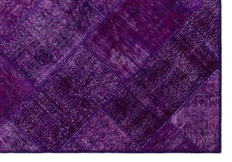 Apex Patchwork Unique Mor 26389 160 cm X 230 cm - 4