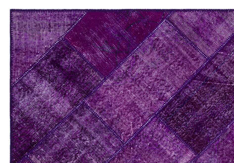 Apex Patchwork Unique Mor 26389 160 cm X 230 cm - 5