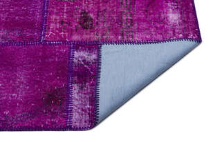 Apex Patchwork Unique Mor 26488 160 cm X 230 cm (2)