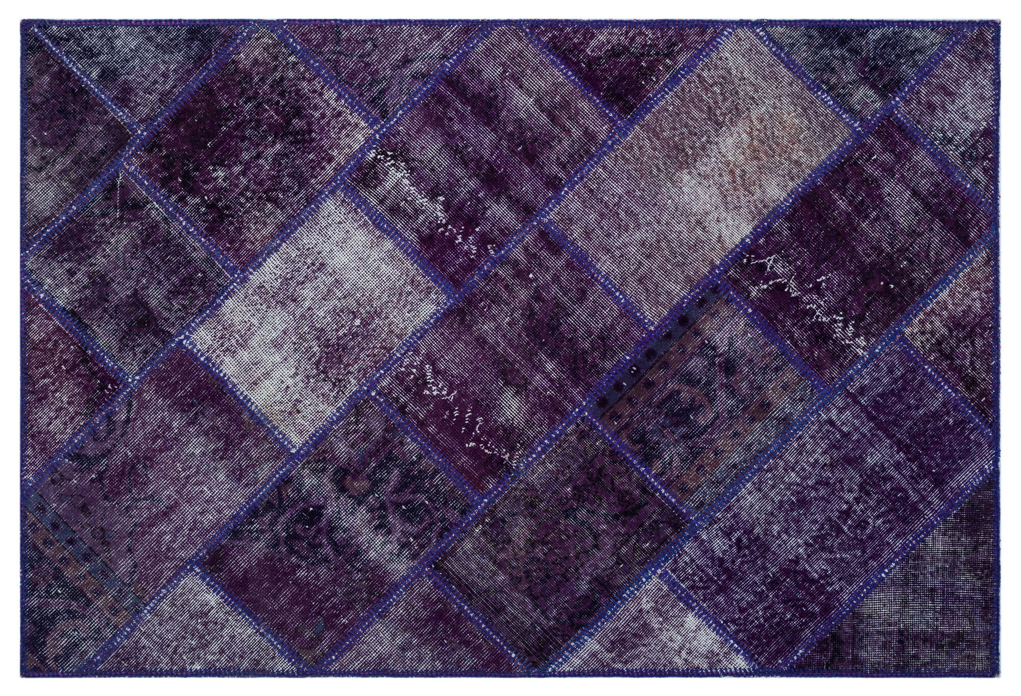 Apex Patchwork Unique Mor 26545 120 cm X 180 cm