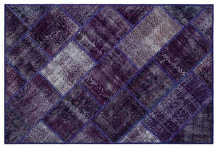 Apex Patchwork Unique Mor 26545 120 cm X 180 cm (1)