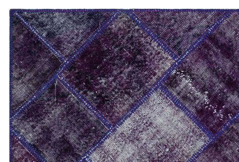 Apex Patchwork Unique Mor 26545 120 cm X 180 cm - 5