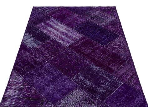 Apex Patchwork Unique Mor 26564 120 cm X 180 cm - 3