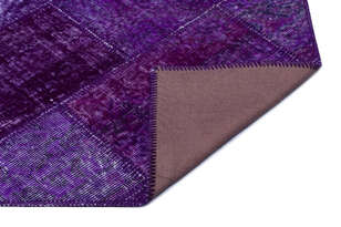 Apex Patchwork Unique Mor 26716 120 cm X 180 cm (2)