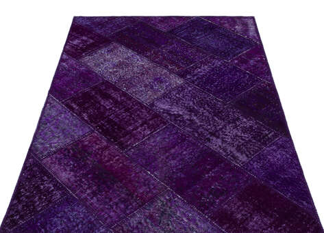 Apex Patchwork Unique Mor 26716 120 cm X 180 cm - 3