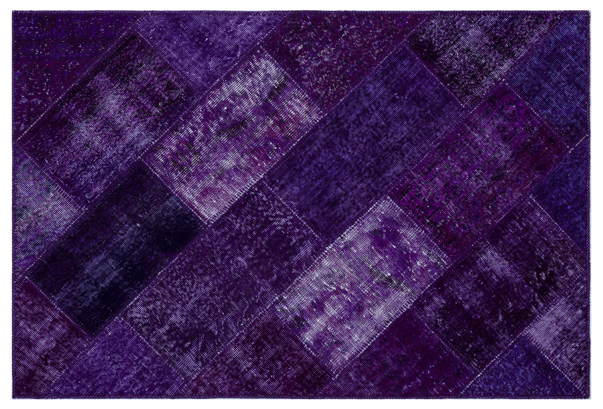 Apex Patchwork Unique Mor 26722 120 cm X 180 cm