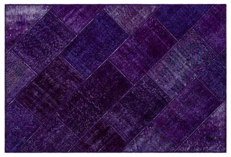Apex Patchwork Unique Mor 26730 120 cm X 180 cm - 1