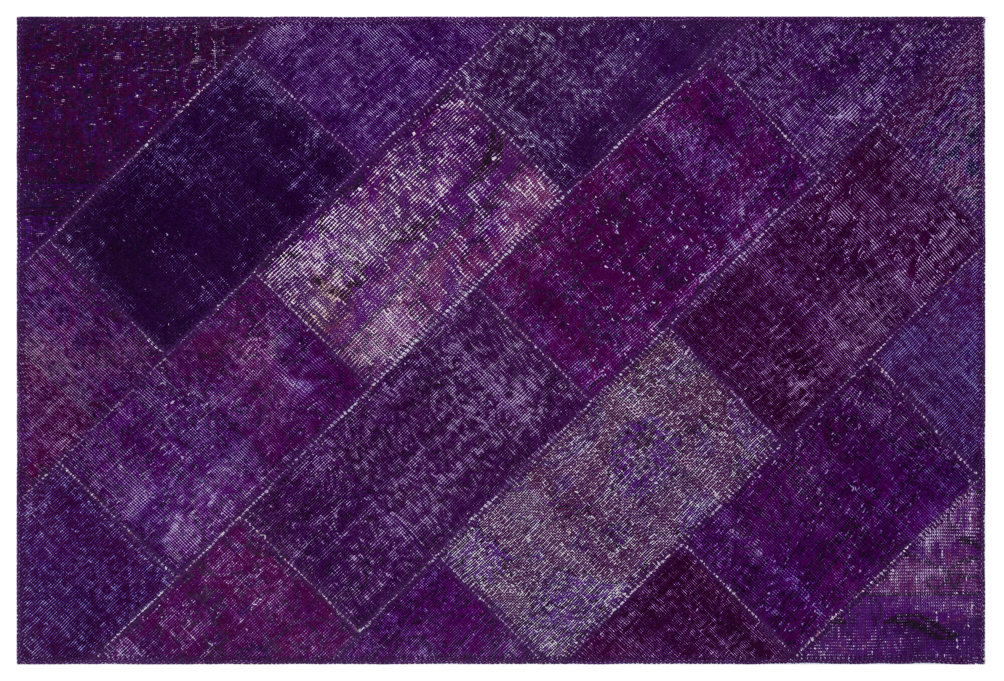 Apex Patchwork Unique Mor 31181 120 cm X 180 cm
