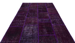 Apex Patchwork Unique Mor 31334 190 cm X 280 cm (3)