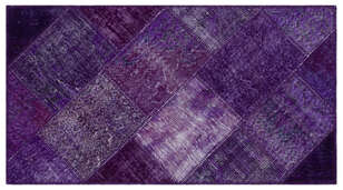 Apex Patchwork Unique Mor 31381 080 cm X 150 cm (1)