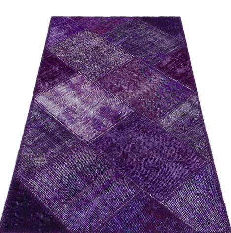 Apex Patchwork Unique Mor 31381 080 cm X 150 cm - 3