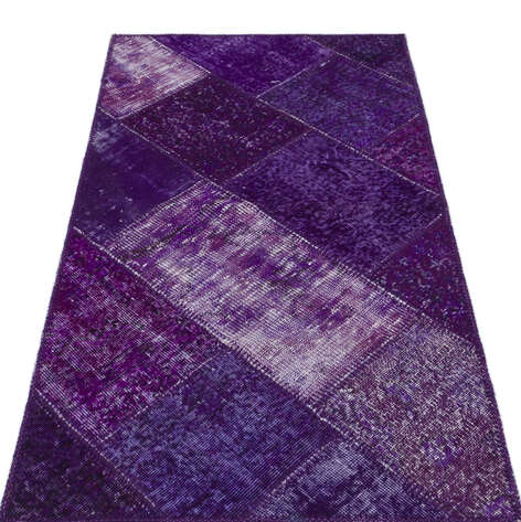 Apex Patchwork Unique Mor 31389 080 cm X 150 cm - 3