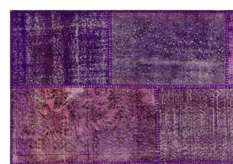 Apex Patchwork Unique Mor 36493 162 cm X 231 cm - 4
