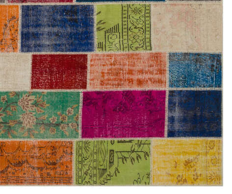 Apex Patchwork Unique Multi Naturel 20211 306 cm X 366 cm - 5