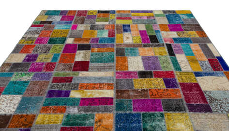 Apex Patchwork Unique Multi Naturel 20301 239 cm X 302 cm - 3
