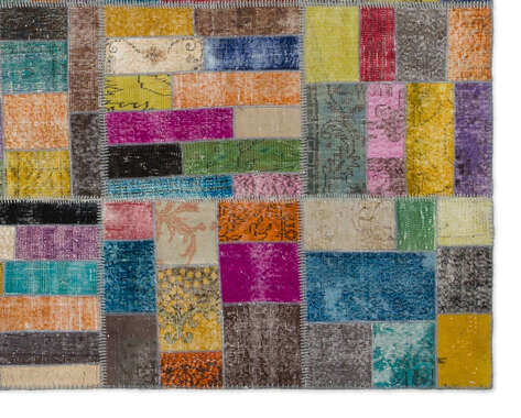 Apex Patchwork Unique Multi Naturel 20301 239 cm X 302 cm - 5