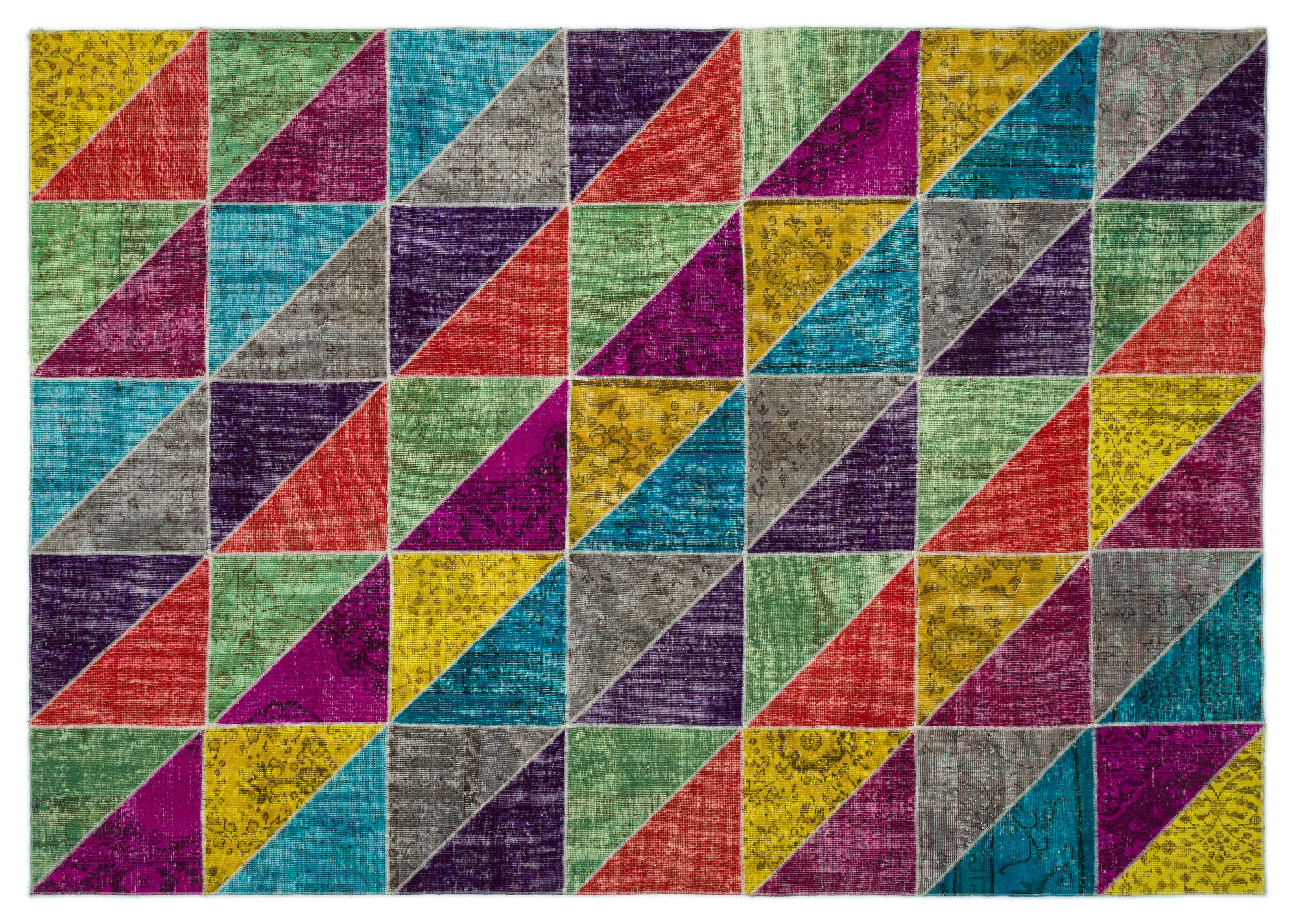 Apex Patchwork Unique Multi Naturel 20486 203 Cm X 287 Cm
