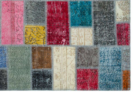 Apex Patchwork Unique Multi Naturel 20560 170 cm X 247 cm - 1