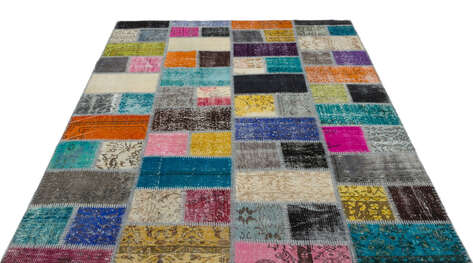 Apex Patchwork Unique Multi Naturel 20561 172 cm X 242 cm - 1