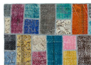 Apex Patchwork Unique Multi Naturel 20561 172 cm X 242 cm (2)