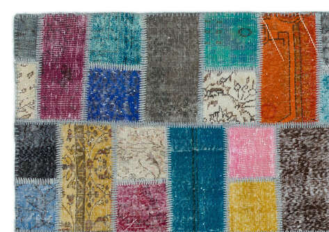 Apex Patchwork Unique Multi Naturel 20561 172 cm X 242 cm - 2