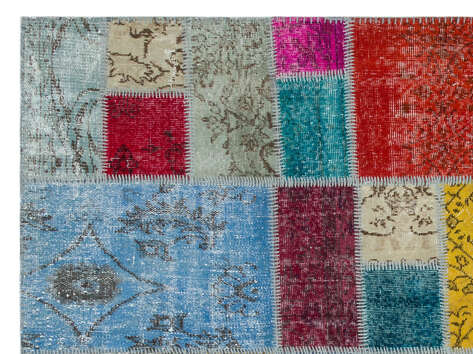 Apex Patchwork Unique Multi Naturel 20604 172 cm X 230 cm - 4
