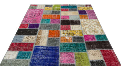 Apex Patchwork Unique Multi Naturel 20605 172 cm X 229 cm - 3