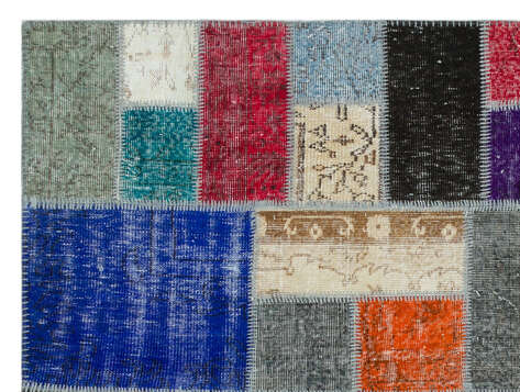 Apex Patchwork Unique Multi Naturel 20605 172 cm X 229 cm - 4