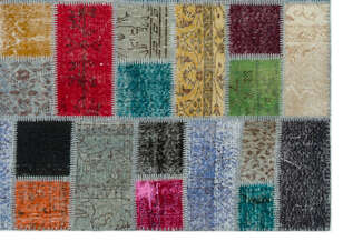Apex Patchwork Unique Multi Naturel 20606 171 cm X 245 cm (2)