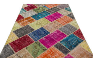 Apex Patchwork Unique Multi Naturel 20988 162 cm X 232 cm (3)