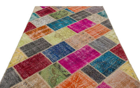 Apex Patchwork Unique Multi Naturel 20988 162 cm X 232 cm - 3