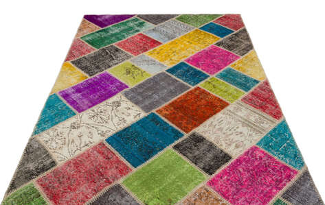 Apex Patchwork Unique Multi Naturel 20990 160 cm X 235 cm - 3