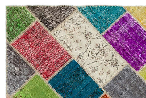 Apex Patchwork Unique Multi Naturel 20990 160 cm X 235 cm - 4