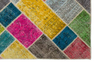 Apex Patchwork Unique Multi Naturel 20990 160 cm X 235 cm (5)