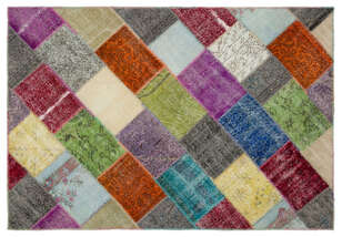 Apex Patchwork Unique Multi Naturel 20993 163 cm X 231 cm (1)