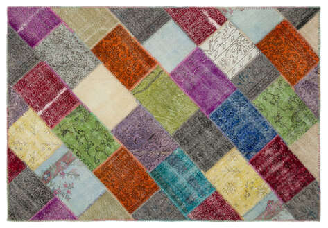 Apex Patchwork Unique Multi Naturel 20993 163 cm X 231 cm - 1