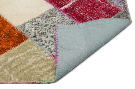Apex Patchwork Unique Multi Naturel 20993 163 cm X 231 cm - 2