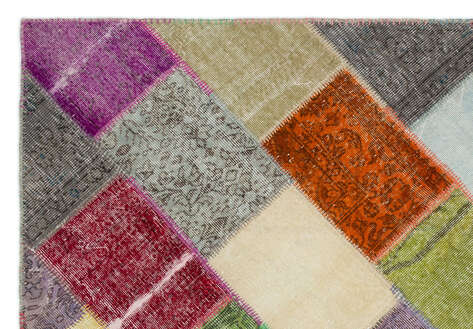 Apex Patchwork Unique Multi Naturel 20993 163 cm X 231 cm - 4